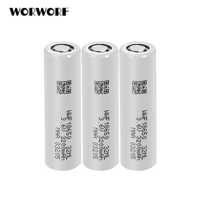 MSDS UN38.3 بطاريات منخفضة الحرارة 18650 3200mAh خلايا ليثيوم أيونية أسطوانية