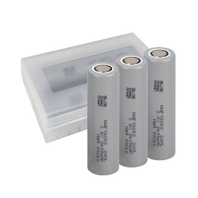الحرارة المنخفضة 3.6 فولت 18650 بطارية NCA 2600mah بطارية لي يون