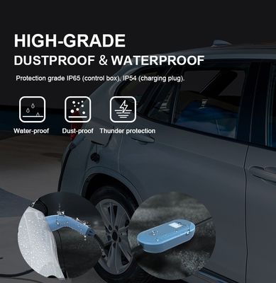 UN38.3 نقطة شحن شاحن المنزل الشاحن السيارة الجدار 3.5kw 16A