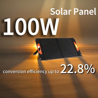 UN38.3 لوح شمسي أحادي قابل للطي 300W 400W فيلم طاقة شمسي قابل للطي