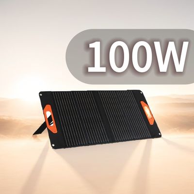 مخرج ثابت 19 فولت/5.3A 100 واط لوحة شمسية قابلة للطي للأنشطة الخارجية