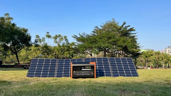 MSDS لوحات شمسية من السيليكون أحادي البلورات 400W شاحن لوحة شمسية قابلة للطي