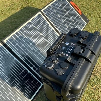 إمدادات الطاقة 200W شاحن لوحة شمسية نظام طاقة شمسية محمول مع شهادة CE