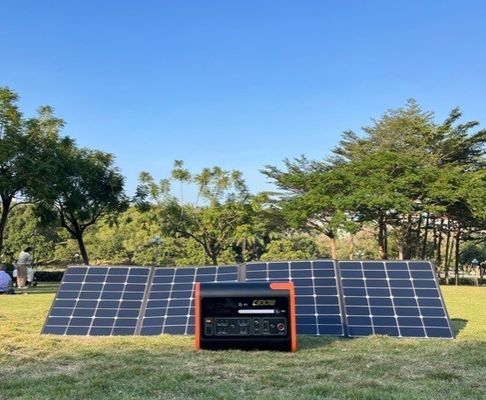 الحالة 100W 17.7V لوحة شمسية مرنة للشاحن مادة السيليكون أحادي البلورات