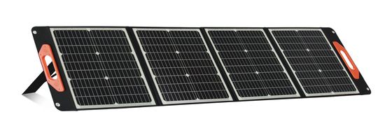UB-60 ألوان شمسية سوداء مرنة قابلة للطي محمولة 60W للسفر والقوارب والسيارات ذات الشاحنات