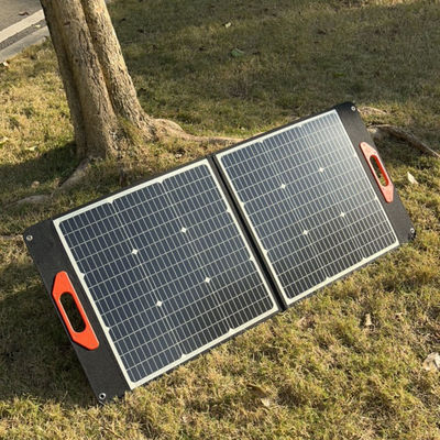 حجم مفتوح 169.8*43.1*3.2cm/66.9*17*1.3in لوحة شمسية محمولة 100W شاحن Xt60 قابلة للطي