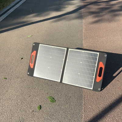 CE 200w لوحة شمسية قابلة للطي منوعة للماء لوحة شمسية محمولة أحادي السيليكون
