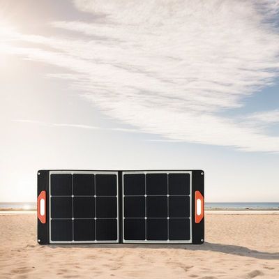22.8٪ كفاءة التحويل ألواح شمسية قابلة للطي للخارج 60W 100W 200W 300W 400W