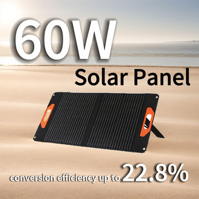 22.8٪ كفاءة التحويل الألواح الشمسية 50W 60W 100W 200W للأنظمة الشمسية الصغيرة