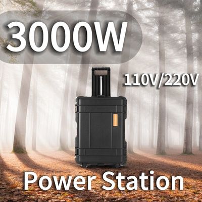 عجلات العربة الأساسية في الهواء الطلق والعصا التلسكوبية LiFePO4 بطارية بنك الطاقة 3000wh