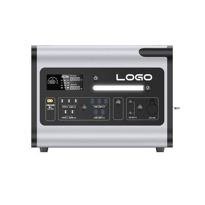بطارية LiFePO4 محطة الطاقة الشمسية المحمولة 2000W لحل الطاقة دون انقطاع