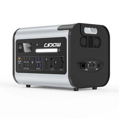 شحن لاسلكي 15W احتياطي الطوارئ 2200W محطة توليد الطاقة المحمولة