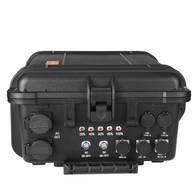 4800wh USB/Type-C Max5000W مصدر طاقة قابل للتراكم للصيد