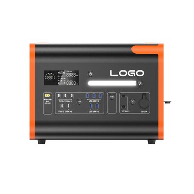 AT22 LiFePO4 مولد الطاقة الشمسية AC/DC فائق السرعة 2200W لمحطة الطاقة المحمولة