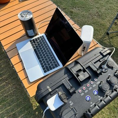 الطوارئ في الهواء الطلق المنزل السيارة العمل محطة الطاقة الشمسية المحمولة 3000W مع بطارية LiFePO4