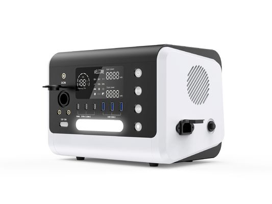 إمدادات الطاقة المحمولة متعددة المشاهد 600W مع الشحن اللاسلكي وبطارية LiFePO4