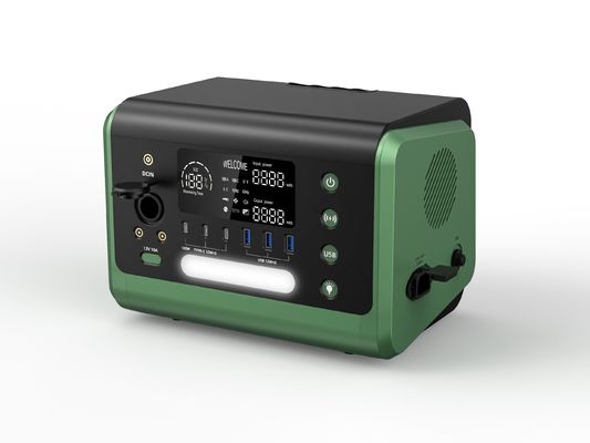 تخصيص 600W الشحن اللاسلكي محطة الطاقة AC/230 الخروج للمنزل والتخييم