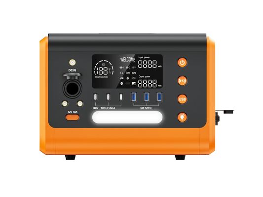 تخصيص 600W الشحن اللاسلكي محطة الطاقة AC/230 الخروج للمنزل والتخييم