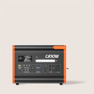 مولد الطاقة الشمسية المحمول بطارية LiFePO4 مع نوع C 3 * 18W / 2 * 100W الخروج واللوحة