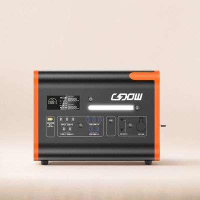 مصدر الطاقة المحمول 2048wh 2000W محطة الطاقة الشمسية الطلب المخصص والعينات