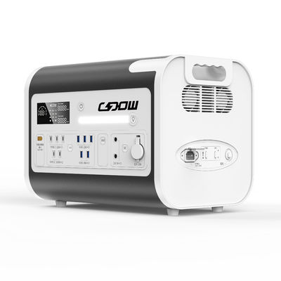 مولد طاقة شمسية كهربائية مركبة 600W 1800W 2200W مع ألواح شمسية قابلة للطي