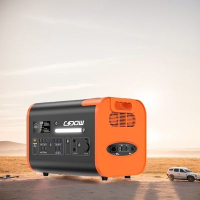 2048wh محطة توليد الطاقة المحمولة ذات القدرة الاسمية مع الشحن السريع 1500W والألواح الشمسية