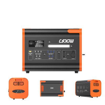 LiFePO4 النوع الخروج 2000W مولد الطاقة الشمسية المحمولة 2200W محطة الطاقة الشمسية للمنزل