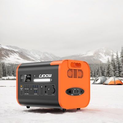 محطة الطاقة البطارية المحمولة والألواح الشمسية 2000W لأداء عالي
