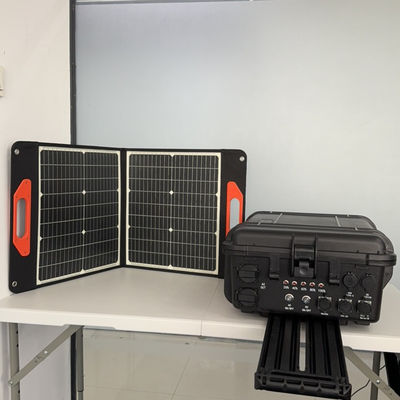 محطة كهرباء محمولة سوداء 3000 واط AC طاقة عالية 220 فولت بدون بطارية