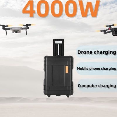 محطة توليد الطاقة المحمولة ذات القدرة الاسمية 3840Wh وشحن الألواح الشمسية 4000W