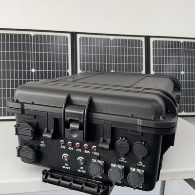محطة توليد الطاقة المحمولة ذات القدرة الاسمية 3840Wh وشحن الألواح الشمسية 4000W