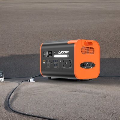 2048wh محطة طاقة خارج الشبكة 800W ABS PC قشرة سبيكة الألومنيوم