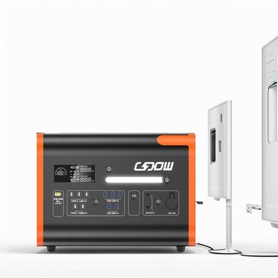مولد محمول يعمل بالبطاريات 2200W MSDS UN38.3 محطة طاقة صغيرة