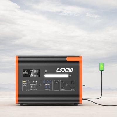 مولد محمول يعمل بالبطاريات 2200W MSDS UN38.3 محطة طاقة صغيرة