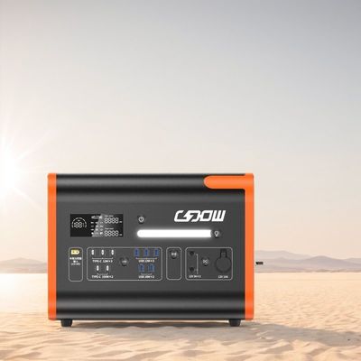 مولد محمول يعمل بالبطاريات 2200W MSDS UN38.3 محطة طاقة صغيرة
