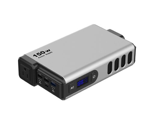 محطة طاقة محمولة بطاقة عالية السعة وسرعة الشحن 32000mAh 150W للخارج