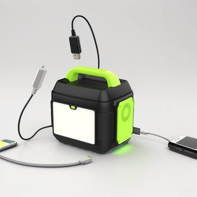 258*212*249mm محطة الطاقة المحمولة 150W/200W/600W للطاقة الطارئة بطارية الليثيوم