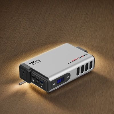 150W 110V 220V محطة الطاقة المحمولة خروج التيار المتردد للاحتياطي الطارئ
