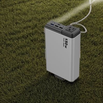 150W 115wh محطة طاقة تخزين الطاقة للتخييم في الهواء الطلق والطوارئ العائلية
