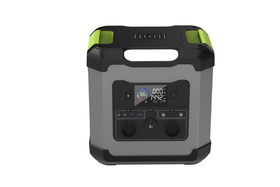 2000W 1680Wh LiFePO4 بطارية مولد تخزين الطاقة الشمسية للخارج SOS الطوارئ