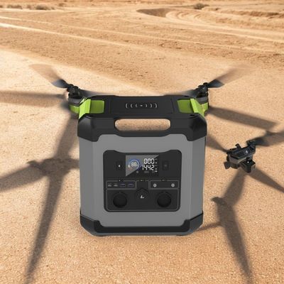 محطة توليد الطاقة المحمولة 1680wh 2000W بطارية الليثيوم مولد شمسي لليابان المشترين