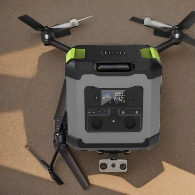 محطة توليد الطاقة المحمولة 1680wh 2000W بطارية الليثيوم مولد شمسي لليابان المشترين