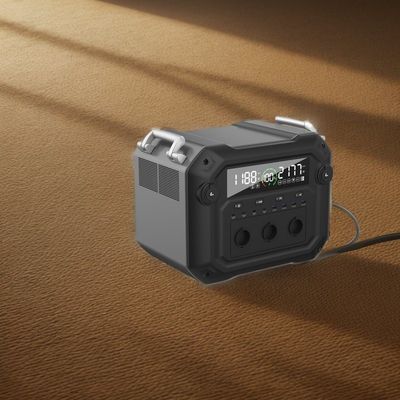 مولد الطاقة الشمسية عالية- 2500W 2340wh 110V 120V مع ABS مادة قشرة الملف الألومنيوم