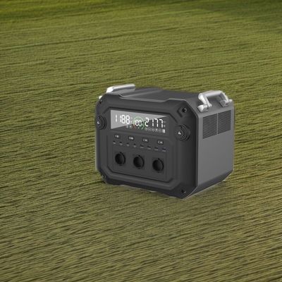 مولد الطاقة الشمسية عالية- 2500W 2340wh 110V 120V مع ABS مادة قشرة الملف الألومنيوم