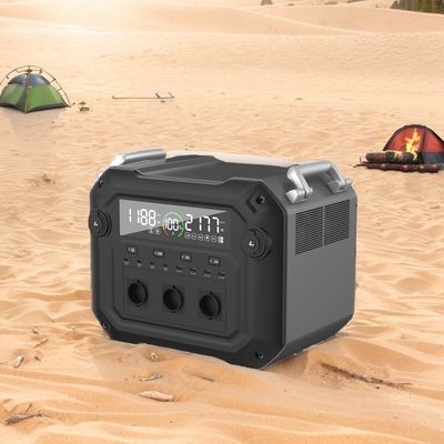 مولد الطاقة الشمسية المحمول 2500W مصدر الطاقة المتعدد الاستخدامات الخاص بك للسفر والطوارئ