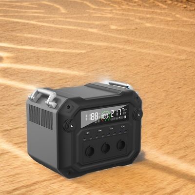 مولد الطاقة الشمسية المحمول 2500W مصدر الطاقة المتعدد الاستخدامات الخاص بك للسفر والطوارئ