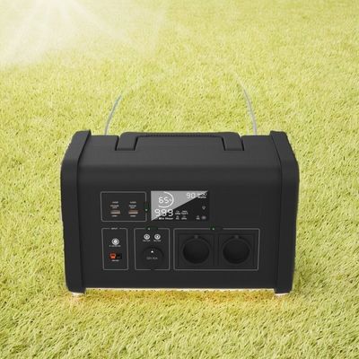 700W AC الخروج احتياطي الطاقة الطارئة المدخل الشمسي محطة توليد الطاقة المحمولة تخزين الطاقة