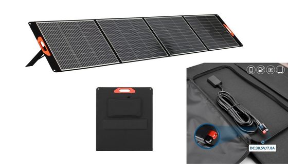 60W 100W 200W 400W لوحات شمسية من السيليكون أحادي البلور مع شهادة CE باللون الأسود