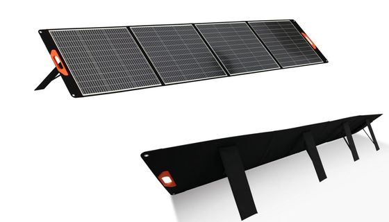 60W 100W 200W 400W لوحات شمسية من السيليكون أحادي البلور مع شهادة CE باللون الأسود