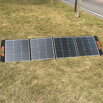 60W 100W 200W 400W لوحات شمسية من السيليكون أحادي البلور مع شهادة CE باللون الأسود
